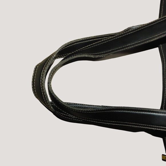 Swissgear Wenger Black Laptop Tote Bag Organizer Pockets Zipper Closure Organize - Picture 7 of 10